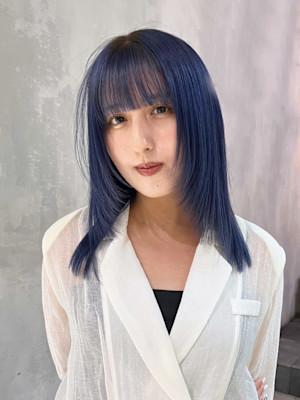 フェイスレイヤー ブルー_ba484301