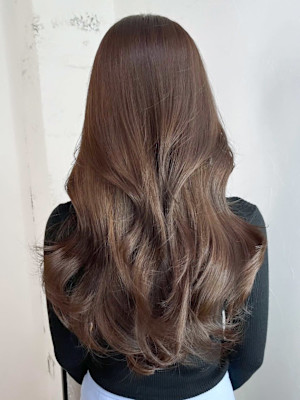 カーキベージュレイヤーロング_ba491141