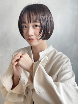 前上がりボブ_39247