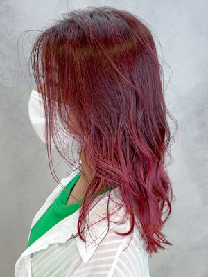 赤ハイライトグラデーション_ba343011