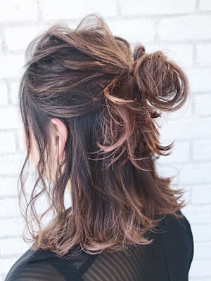 ピンクハイライトグラデーション_ba9993