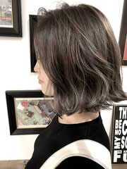 Norm横浜　切りっぱなし×グレージュ