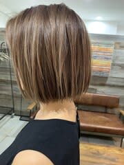 Norm横浜　ベージュボブ