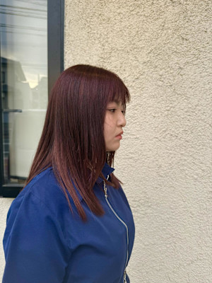 ボルドーカラー