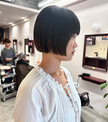 【Look at】ミニボブ切りっぱなし