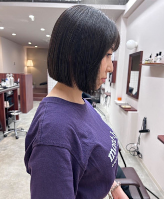 【Look at】切りっぱなしボブ