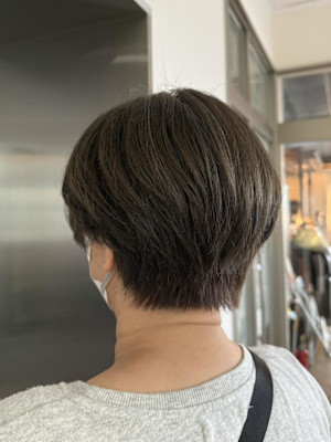 白髪ぼかしハイライトカラー