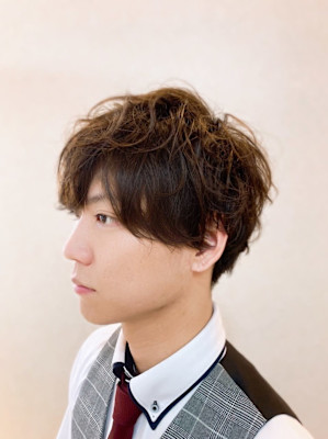 メンズナチュラルパーマ