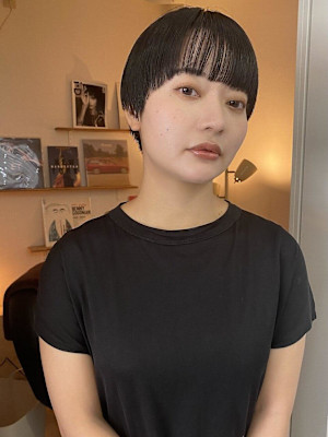 compact short/マッシュショート_下北沢