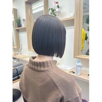 前下がりボブミニボブナチュラルボブショートボブ20代30代韓