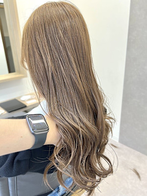 ☆10代/20代/ミルクティーベージュ/ダブルカラー