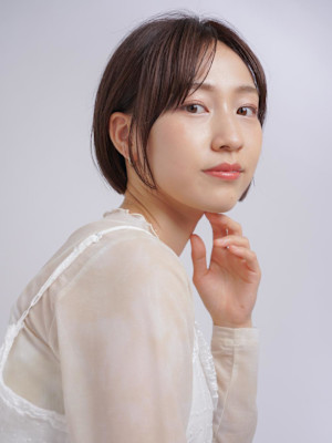 きれいめにシンプルボブ