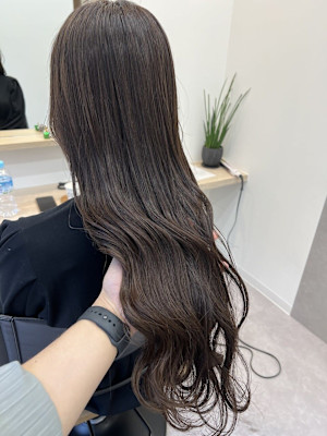 ★20代30代大人可愛いロングこっくりまろベージュ