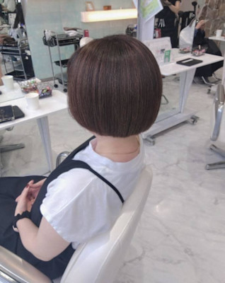 ブラウン味のハイライト