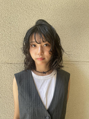 レイヤーカット/顔まわりカット/ボブレイヤー