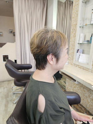 ショート×プリカールパーマ