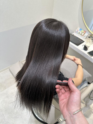 枚方髪質改善カラー○山地