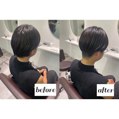 似合わせツーブロックボブカット♪