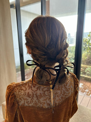 ツインアレンジ／ツインおだんご