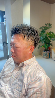 メンズ大人ツーブロック