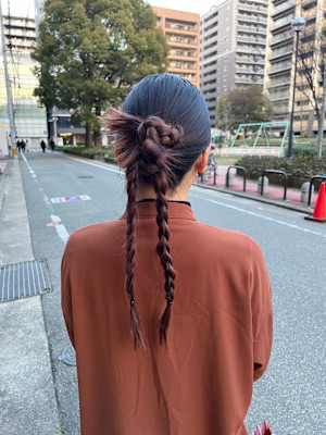 プランツヘアー博多×ロング