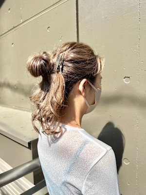 プランツヘアー博多×ロング