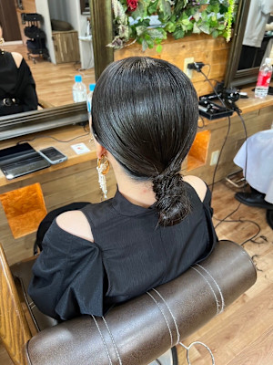 プランツヘアー博多×ロング