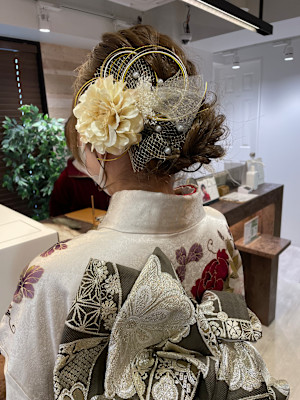 アップヘア 成人式卒業式ヘアセット ×小野ふゆり