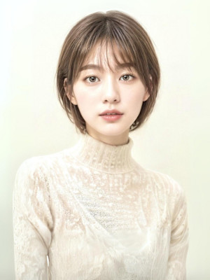 くびレイヤーエモージュ大人可愛い20代30代40代似合わせ