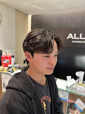 カルマパーマ ダウンパーマ メンズ韓国ヘア 韓国ヘア