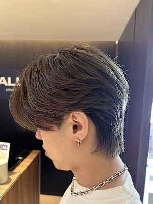 韓国ヘア センターパートウルフ 表参道