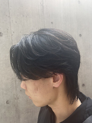 韓国ヘア センターパートウルフ カルマヘア 表参道