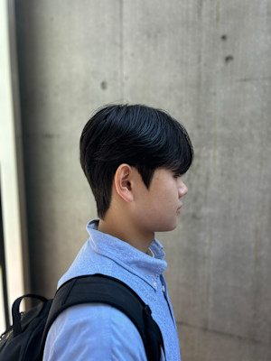 韓国風ダウンパーマ 韓国ヘア 原宿 表参道 メンズカット