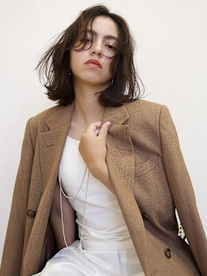 パーマで作るアンニュイせミディ/keshik大名