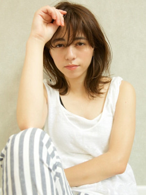 ナチュラルミディで柔らかく