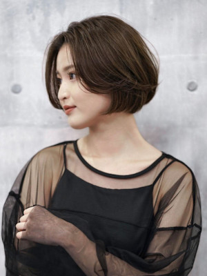 大人可愛いミニボブ/ひし形ボブ/清澄白河/森下