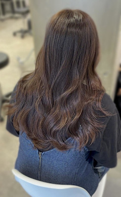 miu&清水大誠　韓国風　巻き髪