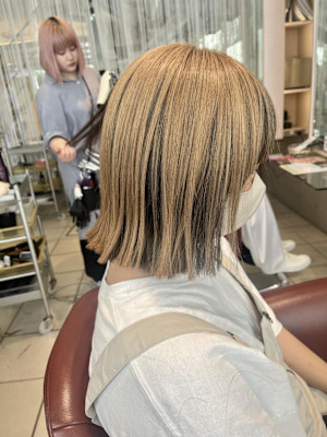 アンブレラカラーインナーカラー20代30代