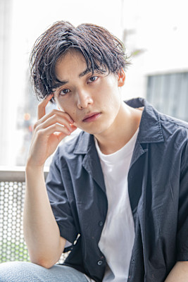 【小久保style】メンズカットツーブロックツイストウルフ