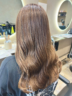 白髪染めハイライト