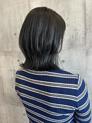 ブルーアッシュ/レイヤーミディ