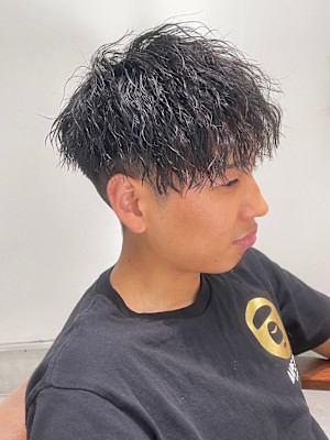 スパイラルパーマ