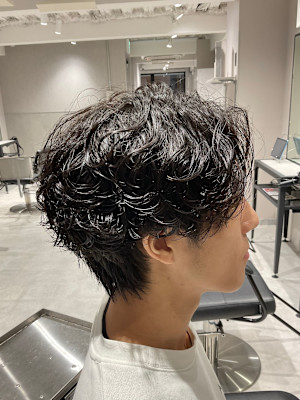 【シャドウパーマ】マッシュ/メンズパーマ/メンズカット/池袋