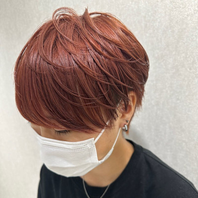 【ブリーチなしWカラー】Wカラー/メンズカラー/池袋