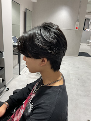 【カルマパーマ】メンズヘア/メンズパーマ/センターパート