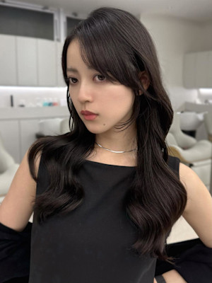 小顔レイヤーカット