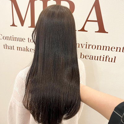 髪質改善ツヤ髪ロング