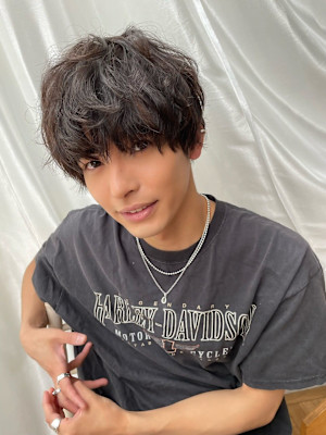 メンズカット　ショートカット　レイヤーカット