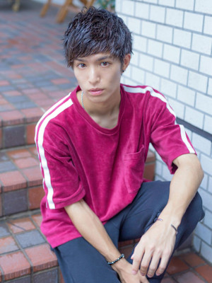 メンズカット　ショートカット　レイヤーカット