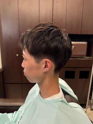 刈上げショートスタイル